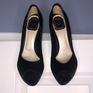 Christian Dior black pumps